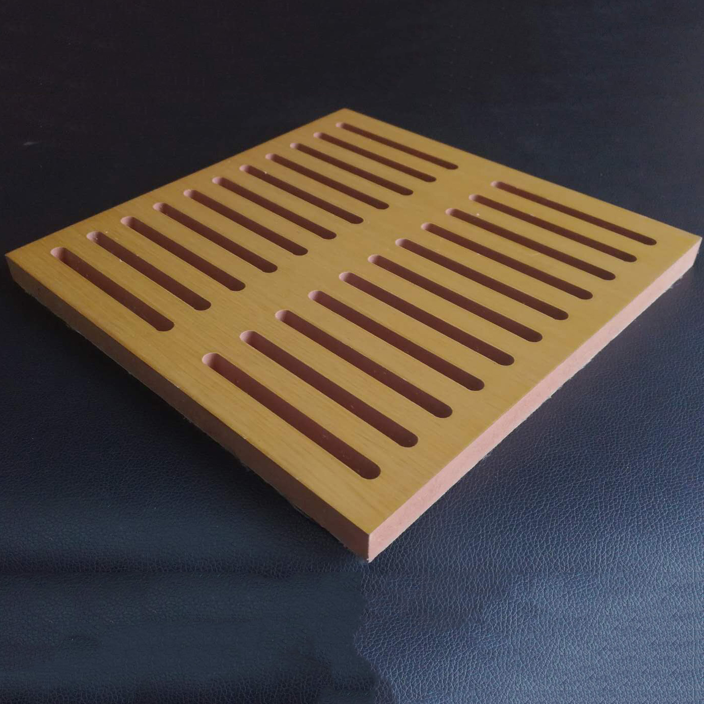 条形孔木吸音板